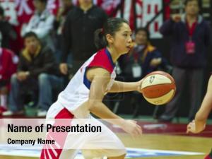 School Basketball PowerPoint Template