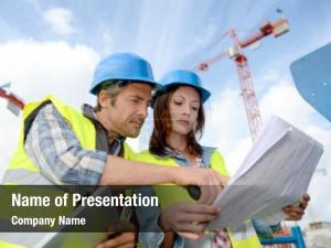 Civil engineer PowerPoint Template