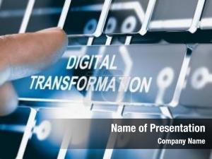 Digitalization digital transformation technology concept