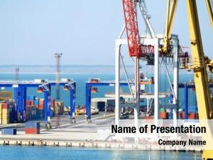 Container Truck PowerPoint Templates - Container Truck PowerPoint ...