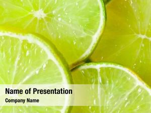 Lime Fruit PowerPoint Templates - Lime Fruit PowerPoint Backgrounds ...