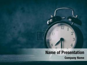 Alarm Clock PowerPoint Template
