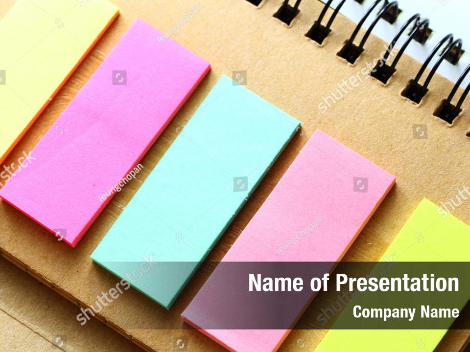 Pink diary PowerPoint Template - Pink diary PowerPoint Background