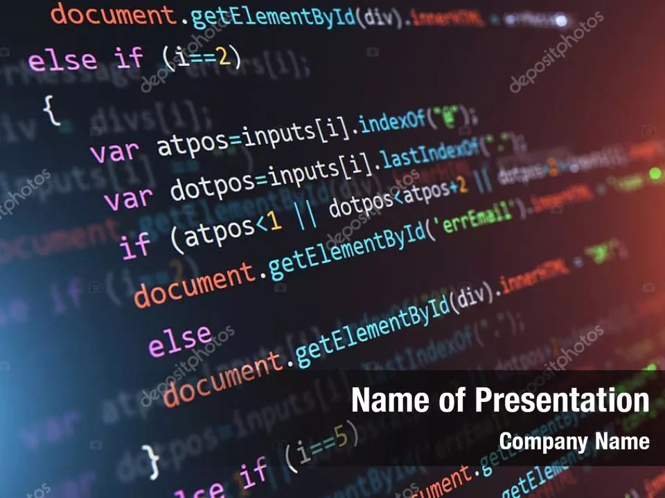 Free Programming Powerpoint Template Printable Templates