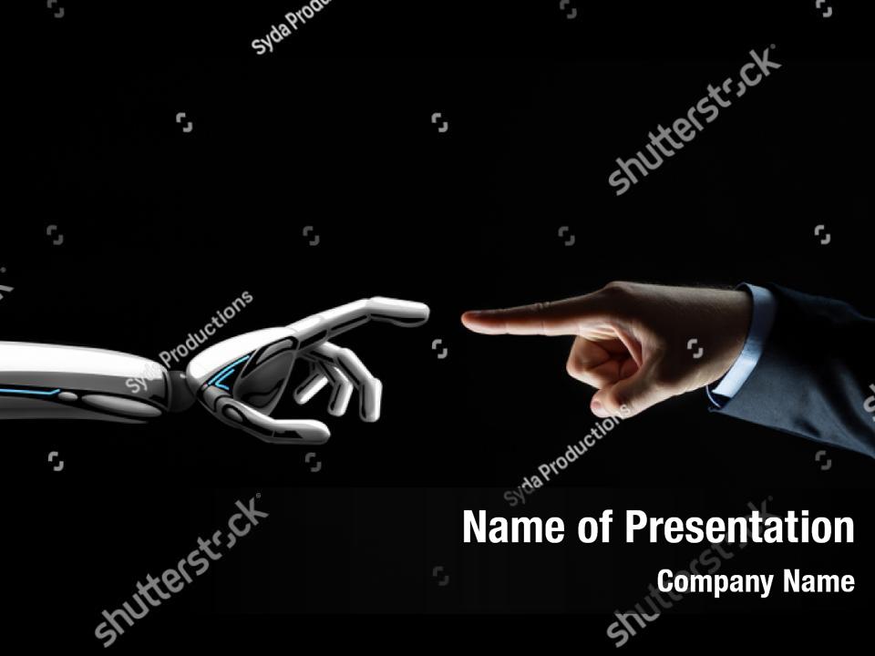 Artificial intelligence future PowerPoint Template - Artificial ...