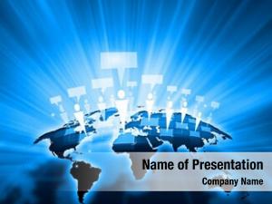 Global Map PowerPoint Templates - Global Map PowerPoint Backgrounds ...