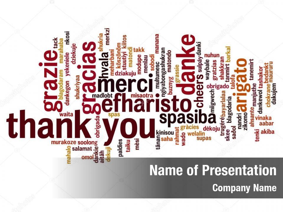 Thanksgiving english text thank PowerPoint Template - Thanksgiving english  text thank PowerPoint Background
