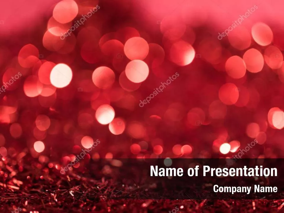 Red Background with Stars