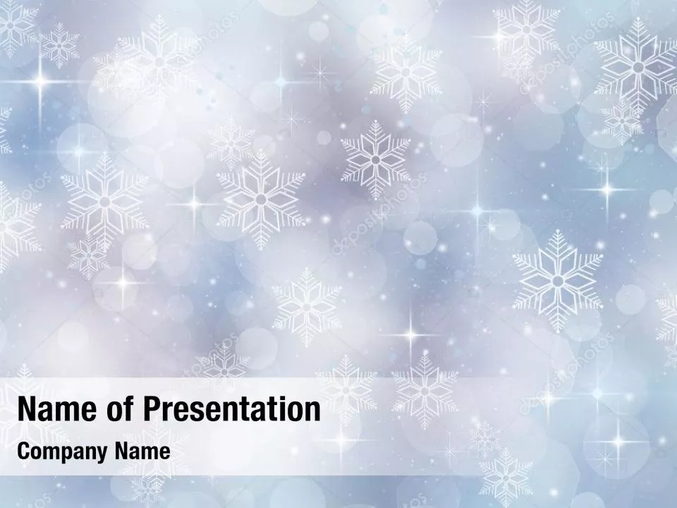 Winter Snowflakes Background