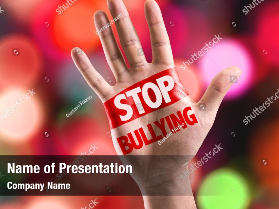 presentation templates for bullying