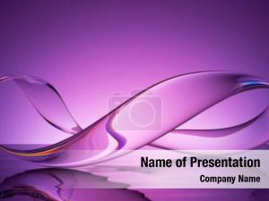 Purple Glass PowerPoint Template