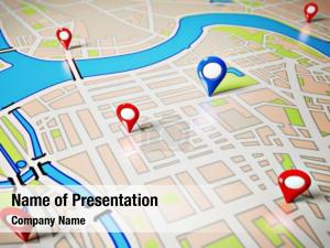 Location Map PowerPoint Template