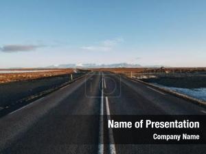 Road PowerPoint Template