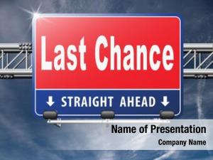 Final last chance warning opportunity,