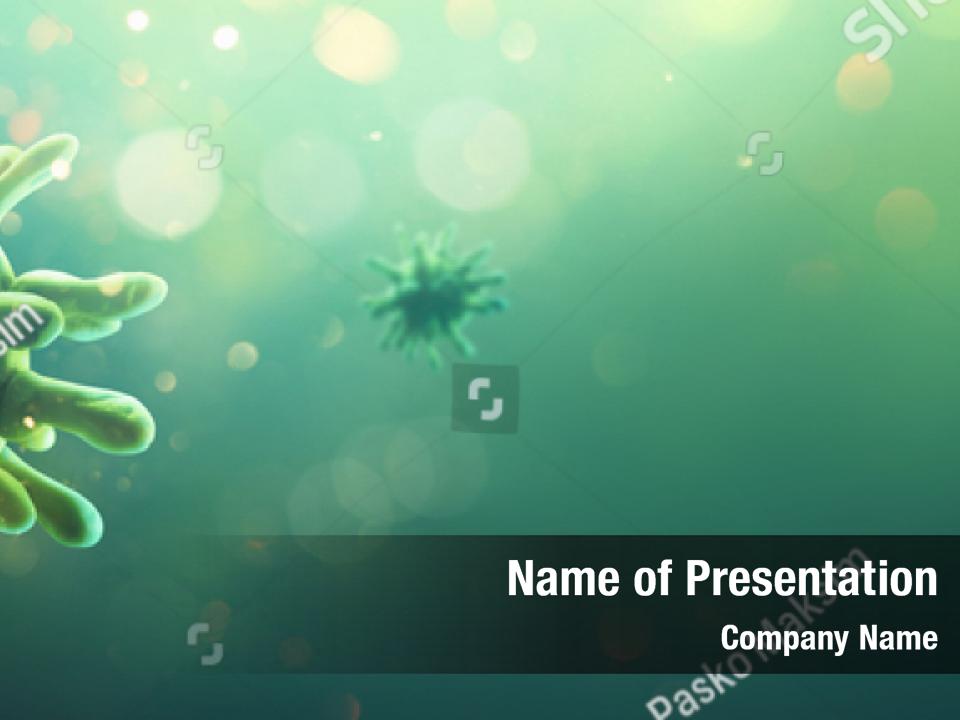 Infections PowerPoint Template  Infections PowerPoint Background