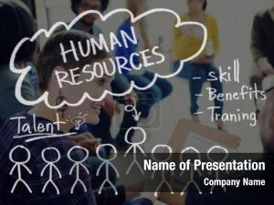 Career human resources hiring job PowerPoint Template