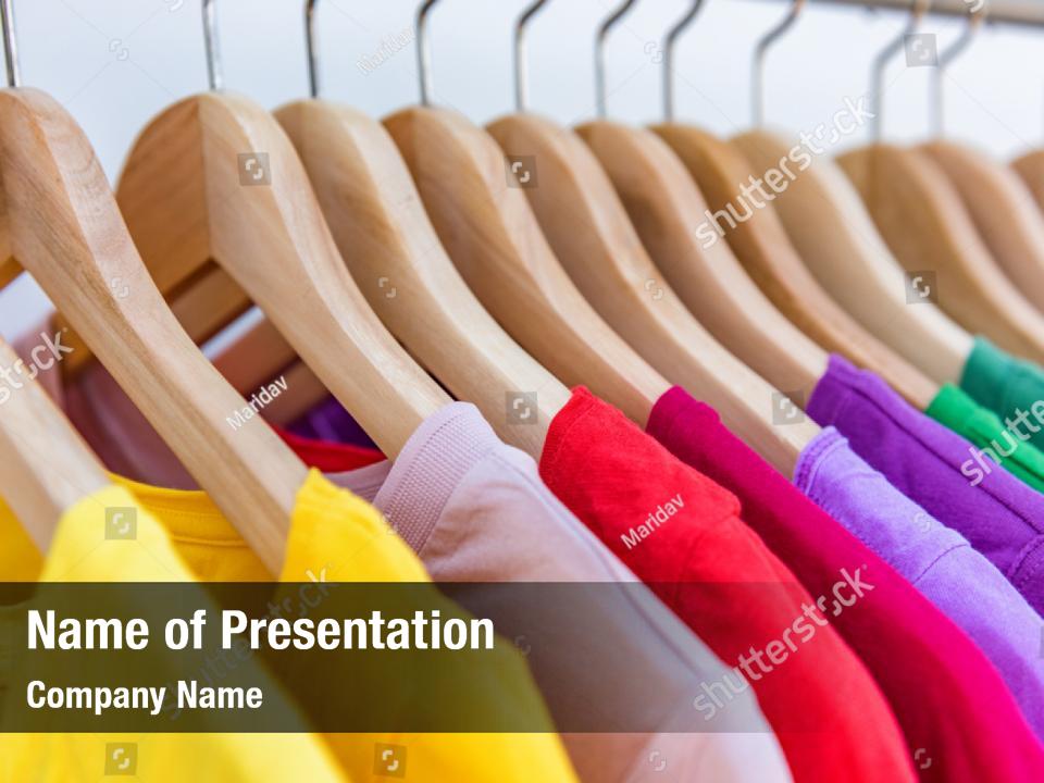 powerpoint presentation for clothing line