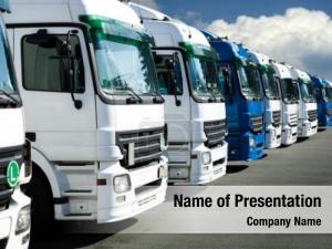 Trucks PowerPoint Template