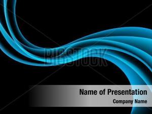 Abstract Blue Wave PowerPoint Templates - Abstract Blue Wave PowerPoint ...