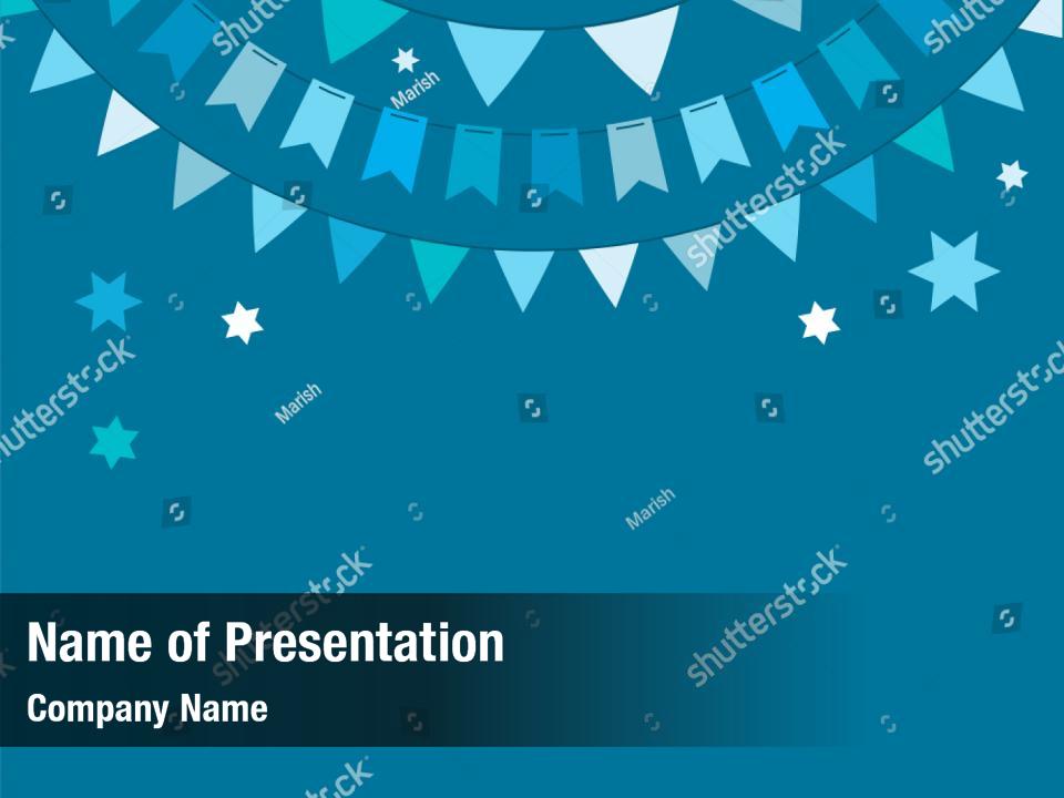 Israel independence day PowerPoint Template - Israel independence day  PowerPoint Background