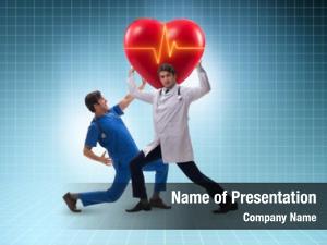 Cardiology man doctor telemedicine concept