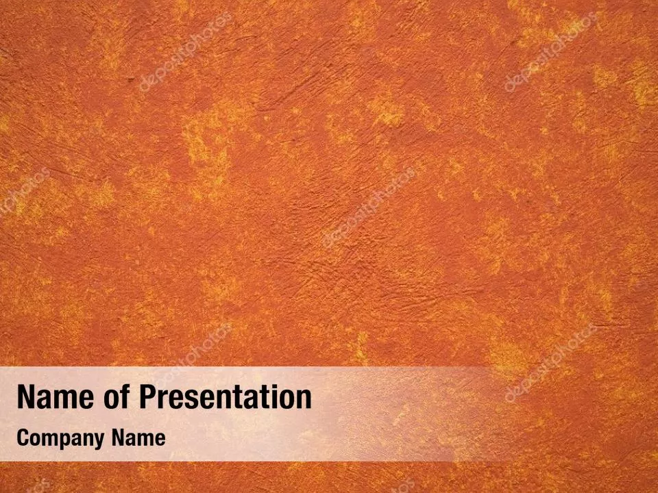 Orange Wall Texture