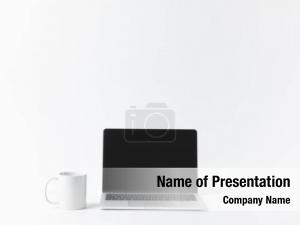 White Space With Laptop
