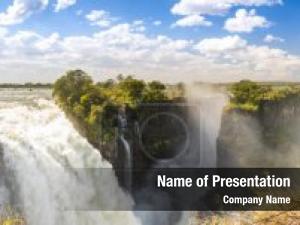 Victoria panoramic view falls zimbabwe,
