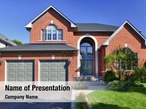 Private Houses PowerPoint Template