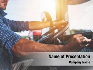 Trucker PowerPoint Template