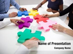 Puzzle Fixing PowerPoint Template