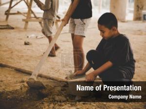 Child Labor PowerPoint Template