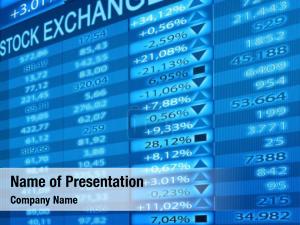 Stock Exchange PowerPoint Template
