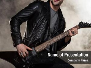 Rock Guitar PowerPoint Template