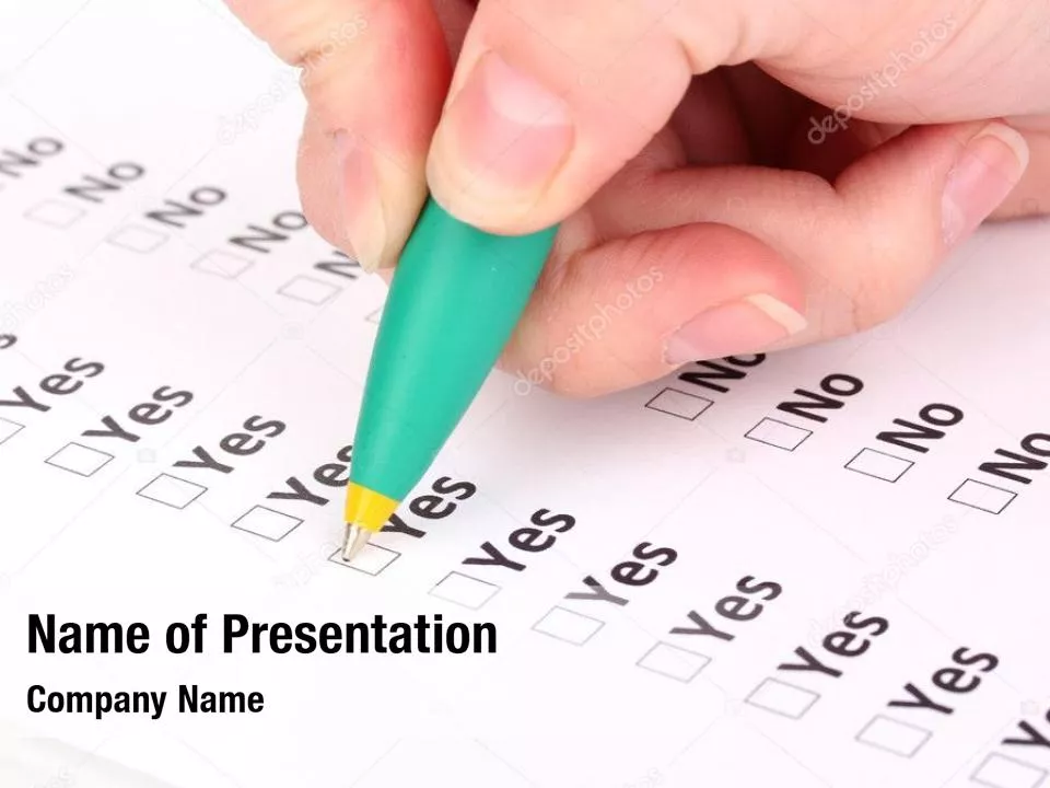 Yes No Questions
