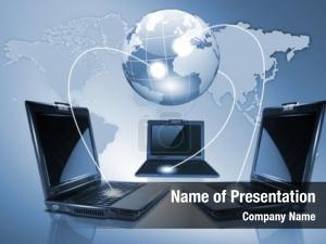 Global Data Links PowerPoint Template
