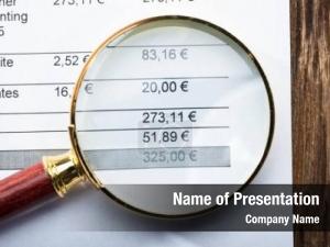 Financial Fraud Research PowerPoint Template