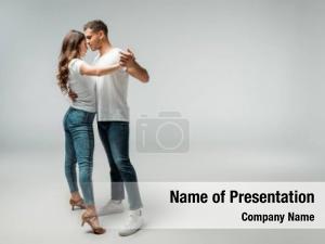 Dancing Couple PowerPoint Template