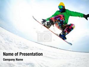 Snowboarding PowerPoint Template
