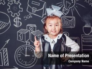 Smart Girl PowerPoint Template