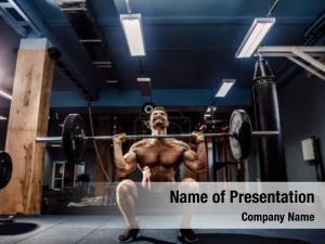 Weightlifter PowerPoint Template
