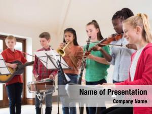 Music School PowerPoint Template