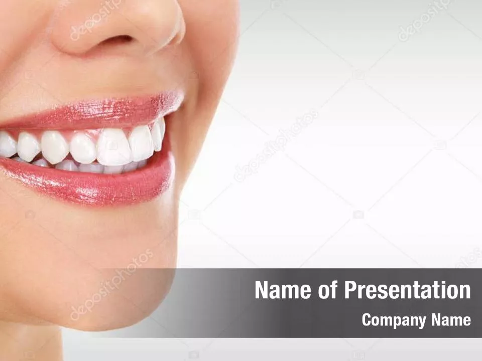 Close up Beautiful Female Smile