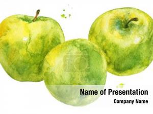 Sketch Apple PowerPoint Template