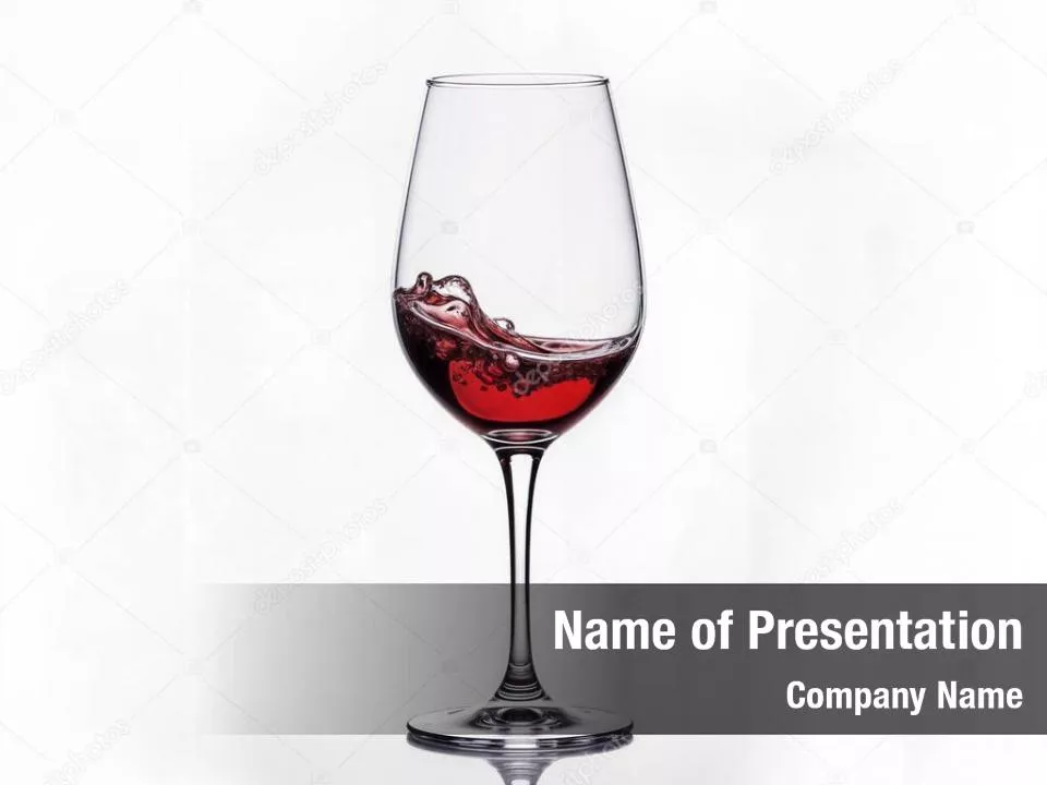 Bottle of Red Wine and Half Full Glass on White Background