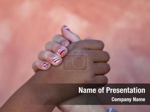 Children Of Different Races PowerPoint Template