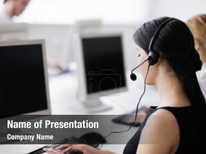Communication Service PowerPoint Template