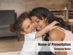 Mother and Daughter PowerPoint Template