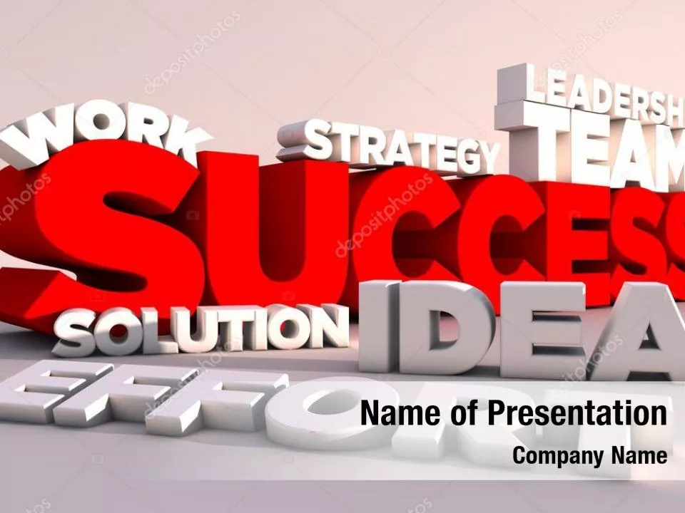 Ingredients Of Success