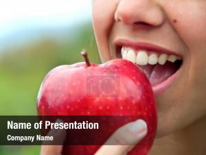 Apple Bite PowerPoint Template